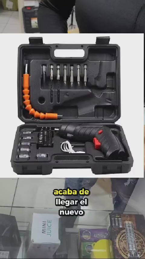 Destornillador inalambrico 47 piezas